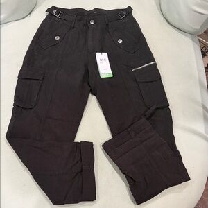 Guess Black Cargo Pants
